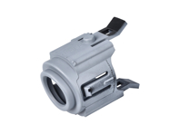 Halterung des Parksensors für die vordere Stoßstange. Porsche 955 Cayenne Turbo - 95550547501G2X, 95550537101G2X, 95550546501G2X, 95550547601G2X, 95550537201G2X, 95550546601G2X, 95550547501, 95550537101, 95550546501, 95550547601, 95550537201, 95550546601